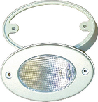 TH Marine LEDOCL2KDP LED Oval Light W/Mount Ring 